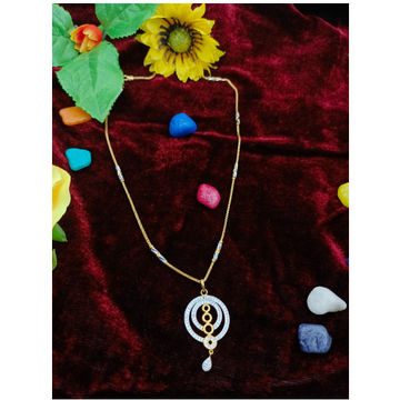 916 Gold Designer Pendant Chain by Ranka Jewellers