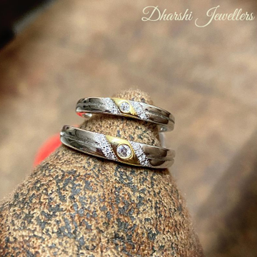 Silver couple band by 