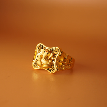 916 gold classic ring for men