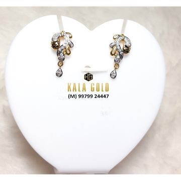 916 Fancy Oxidised Earring by 