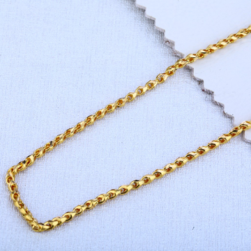 22ct Gold Hallmark Exclusive Choco Chain MCH67