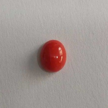 3.18ct oval red red-coral-mungaa by 