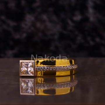 916 Gold Men's Solitaire Exclusive Ring MSR135