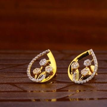 22 carat gold ladies earrings RH-LE969