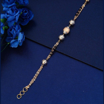 18k rose gold mangalsutra lucky by 