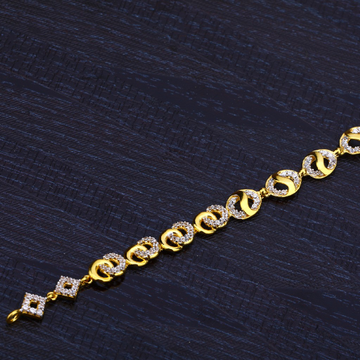 Ladies 916 Gold Bracelet-LB155