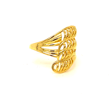 Manufacturer of 22k gold plain petal play ring | Jewelxy - 206508