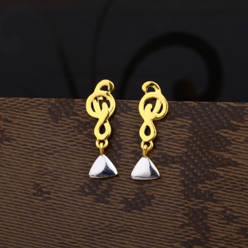 22 carat gold ladies earrings RH-LE703