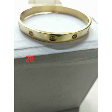 Round Dimond Golden Colorful Jents Kada Bracelet M... by 