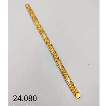 22 carat gold gents bracelet RH-GB532