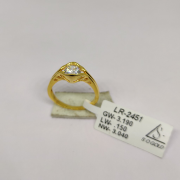 916 Signalston ring by S. O. Gold Private Limited