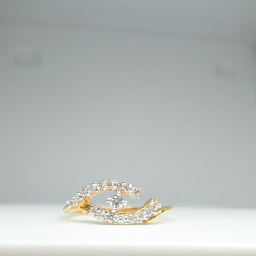 22KT / 916 Gold fancy delicate daily ware CZ ring... by 
