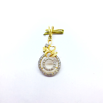DESIGNING FANCY REAL DIAMOND PENDANT by 