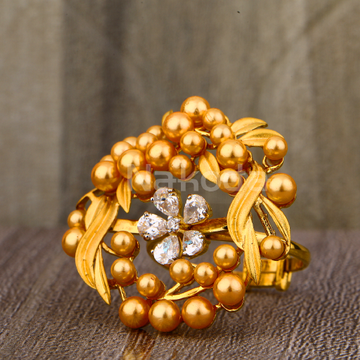 750 Rose Gold Ladies Hallmark Ring RLR940