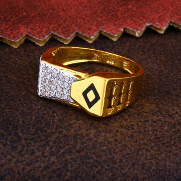 22k gold stylish mens ring by 
