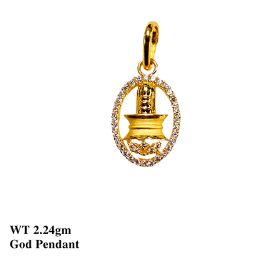 22K God Pendant by 
