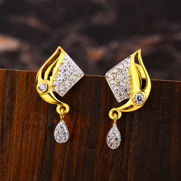 22CT  Gold CZ Gorgeous Ladies  Fancy Earring LFE51...