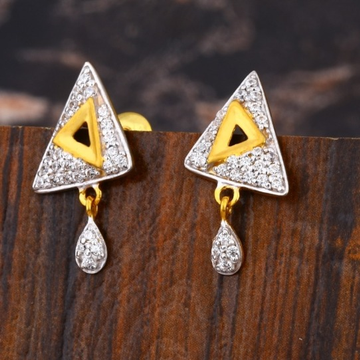 22 carat gold ladies earrings RH-LE714