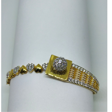 22K dual style (lucky & bracelet) diamond bracelet by 