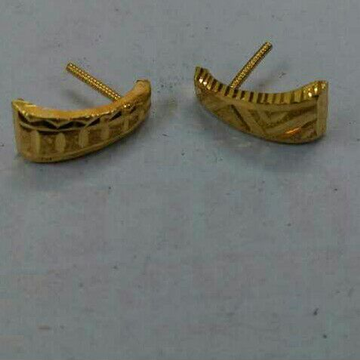 18KT Gold Designer Ladies earrings by Vipul R Soni