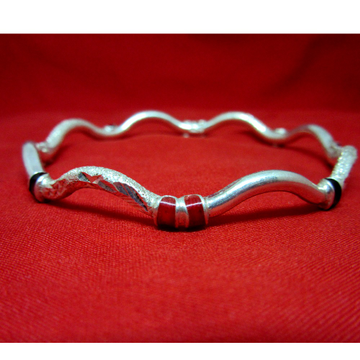 Showroom of Silver 925 fancy design dailywear bangles sk925-2