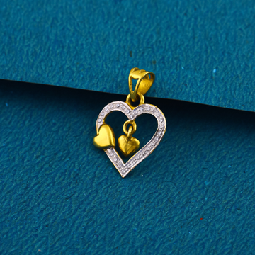 916 gold Heart Shape pendant by 