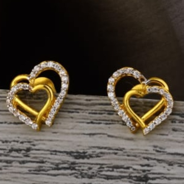 22 carat gold ladies earrings RH-LE462