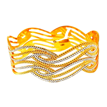One gram gold forming designer bangles mga - bge03...