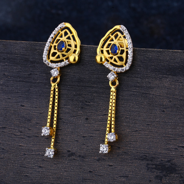 22KT  CZ Gold Exclusive Jhummar Earring LJE332
