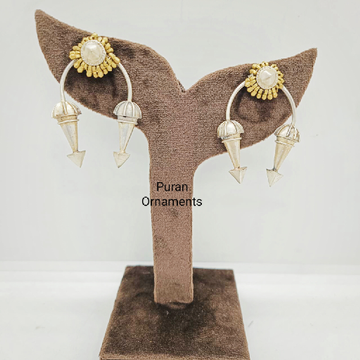 Unique Pure Silver Antique Earrings In High Finish...