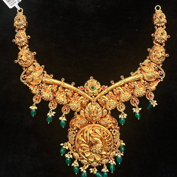 22k gold antique traditional necklace