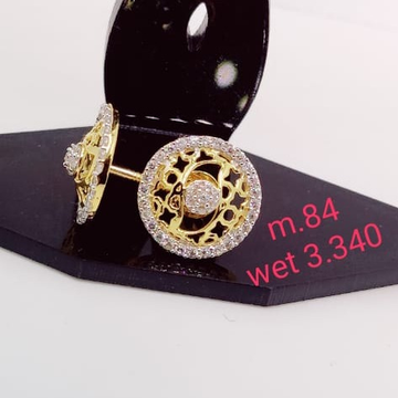 22 carat gold ladies earrings RH-LE807