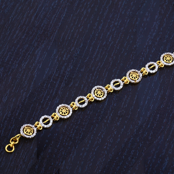 22K Gold Ladies Bracelet-LB116