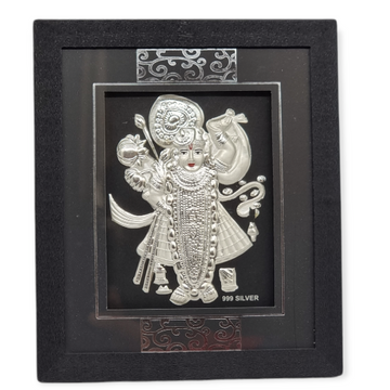 999 silver shrinathji frame, silver gift articles...
