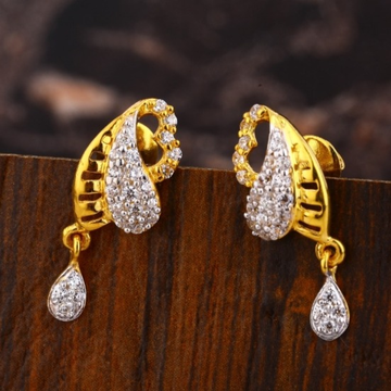 22 carat gold ladies earrings RH-LE705