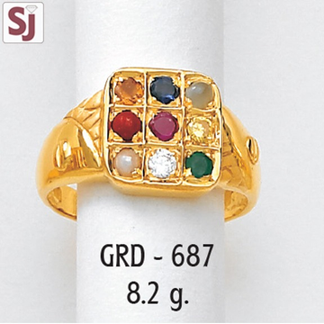 Navagraha Gents Ring Diamond GRD-687