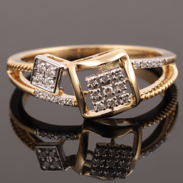 18K Gold Work Wear Diamond Ring by 
