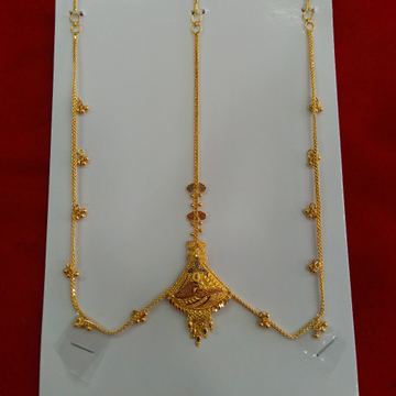 916 gold delicate chain calcati bandhi by 