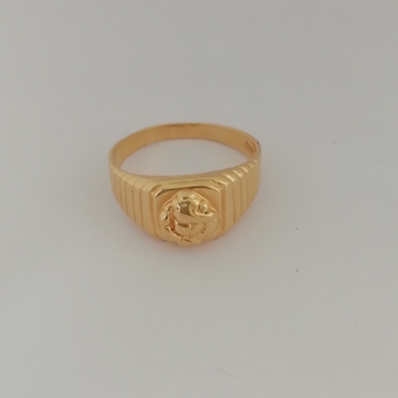 916 gold casting Gents ring by 