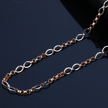 Mens 18K Rose Gold Chain-RMC05