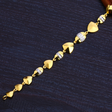 22KT Gold Women's Hallmark Bracelet LB266