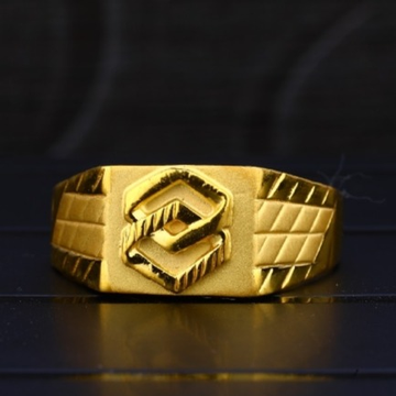 22 carat gold fancy gents rings RH-GR411