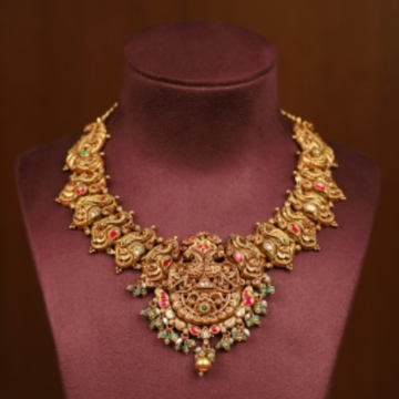 22k Gold Gorgeous Traditional Necklace