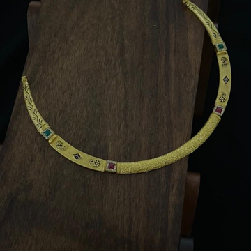 22KT Gold Hallmark Exclusive Design Necklace   by 