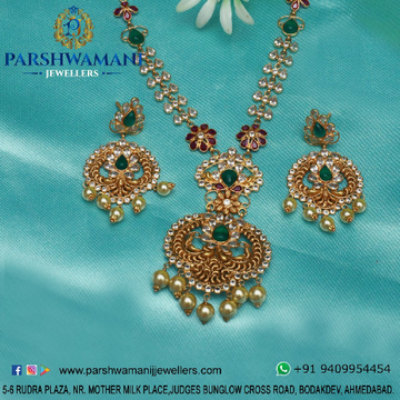 22K Indori Woman Gold Set  PJ NS001