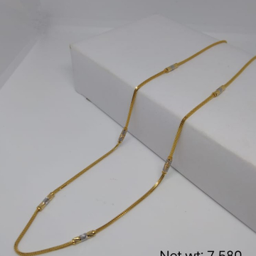 916 Gold Rodium Chain by 