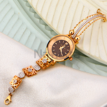 Fancy Bracelet Rose Gold Ladies watches Girls Wrist watch for Women Style  Fashion Female Clock with White Color Flower Strap Analog Watch  For Girls