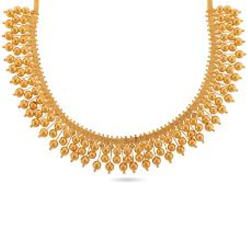 22k Gold Grand Design Necklace Set