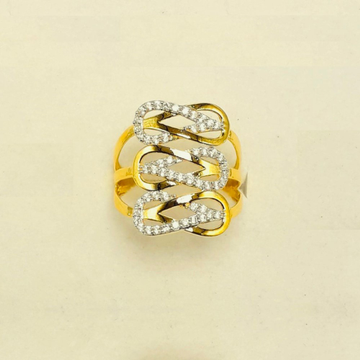 Gold Classic Women Ring by 
