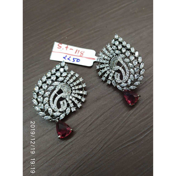 Beautiful Cz Earrings#863